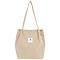 сумка холщовая 38*34*11см бежевый