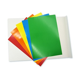 картон цветной лакированный  а4 8л. 8цв. "сказочные домики"