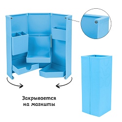 органайзер настольный пластиковый 8 отделений 