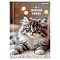 книжка записная  а7  64л "милые котята-6" 7бц, глянц.лам.