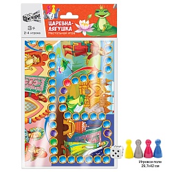 игра настольная бродилка а3 "царевна-лягушка"