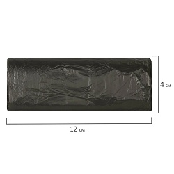 мешки для мусора 30 л, черные, в рулоне 20 шт., пнд 5 мкм, 47х55 см, любаша