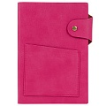Ежедневник А5 недатиров.  96л обложка кож.зам., фуксия