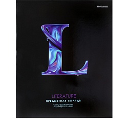 тетрадь предметная  48л лин литература "графема" 