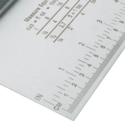 скребок кондитерский металлический (15*12см) 