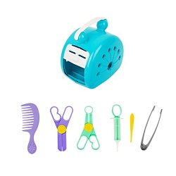 игровой набор "ветеринар" 7 пр. (в сетке)