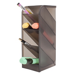 органайзер настольный пластиковый 4 отделения