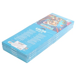 карандаши 18цв трёхгранный корпус "космические животные"