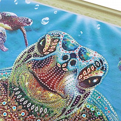 алмазная живопись "darvish" 40*50см  морская черепаха