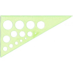 треугольник с окружностями 19см 30° neon crystal ассорти стамм