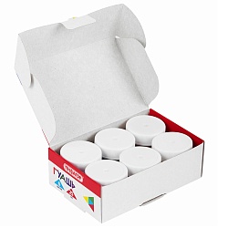 гуашь  6цв. "пифагор" по 25мл