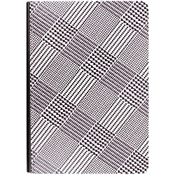 книжка записная 13,5*19см  "darvish" обложка кожзам с узором и цветным срезом