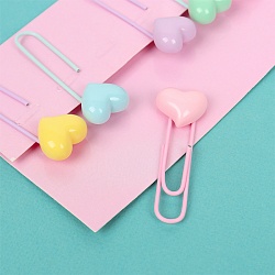 скрепки декоративные сердечки