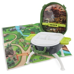 игровой набор 4в1 "dinosaur" в рюкзачке