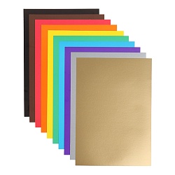 картон цветной  а4 10л. 10цв. "darvish" ассорти плотность 200г/м2  рб