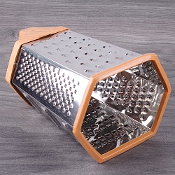 терка шестигранная металлическая 11,5*17,5см