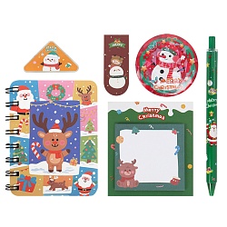 Набор подарочный (блокнот, ручка, зажим, закладка, набор стикеров)