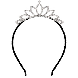 ободок чёрный  для волос "диадема"