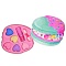 набор детской косметики "macarons" (тени для век-5шт, помада, аппликатор)