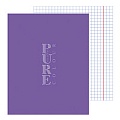 Тетрадь  48л кл. PUREcolour "Виноград" обложка мел картон