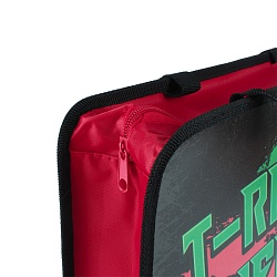 папка детская с ручками а4 пласт. с рисунком на молнии t-rex