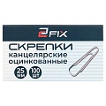 Скрепки 25мм треугольные "Бугинком" оцинкованные 100шт/уп  РБ