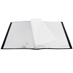 папка  40 файлов 500мкм чёрная