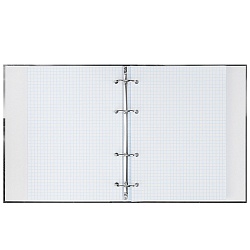 тетрадь на кольцах 160л  "природа в черно-белом"