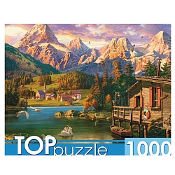 пазлы 1000 элементов доломитовые альпы
