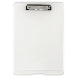 папка для документов а4 с зажимом белая