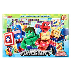 настольная игра ходилка "по мотивам minecraft"