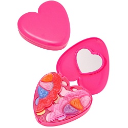 набор детской косметики "маленький ангел" (лак.помада, тени,блеск для губ ,аппликатор) в коробке