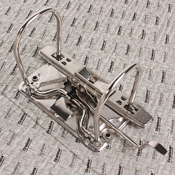 папка-регистратор 75мм а4 красный мрамор с окантовкой