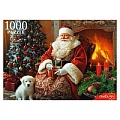 Пазлы 1000 элементов Вечер у камина