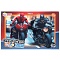 пазл  260 деталей  супергеройские гонки