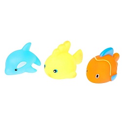 игрушки для ванной в сетке