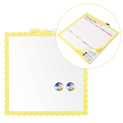 доска магнитно-маркерная 29*29см 2-х сторонняя