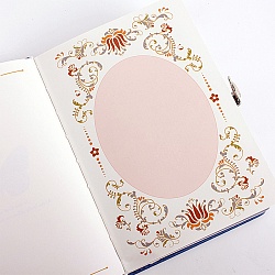 Блокнот 11,6*16,5см 112л обложка кожзам с тиснением "золото"