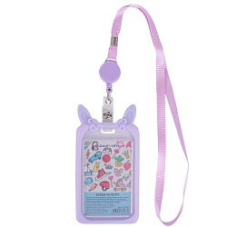 бейдж на ленте с рулеткой вертикальный 