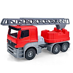 пожарная машина мерседес «axor» 3-х осный, в сетке