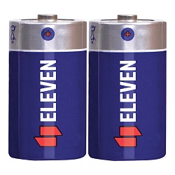 батарейка eleven d (r20) солевая 1,5в ( в упаковке 2 штуки)