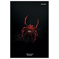 Книжка записная  А5  80л "Спайдер чёрный" 7БЦ твин лак