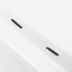 папка-скоросшиватель а4 "brauberg" 180мкм белая