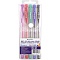 набор ручек гел.  5цв. "darvish" корпус прозрачный  упаковка на кнопке