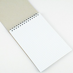 Блокнот 13*18см  48л "Цветы" на гребнне