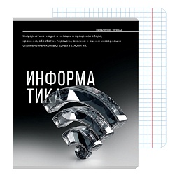 тетрадь предметная  48л кл информатика "самоцвет" твин-лак