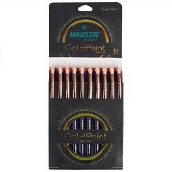 ручка шар. синяя  gold point  hauser