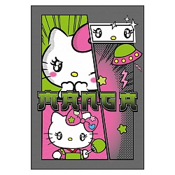 Блокнот А6  60л "Hello Kitty Manga" на гребне