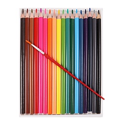 карандаши 18цв акварельные + кисть