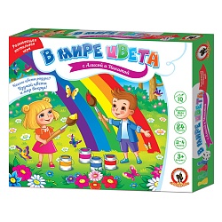 игра настольная «в мире цвета с алисой и никитой»